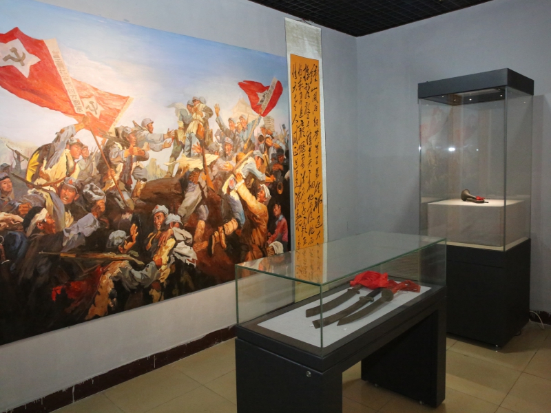 郓城传递红色文化博物馆展厅照片