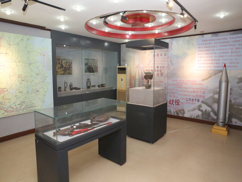 郓城传递红色文化博物馆展厅照片