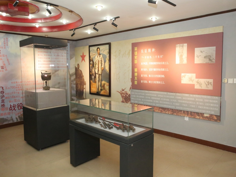 郓城传递红色文化博物馆展厅照片